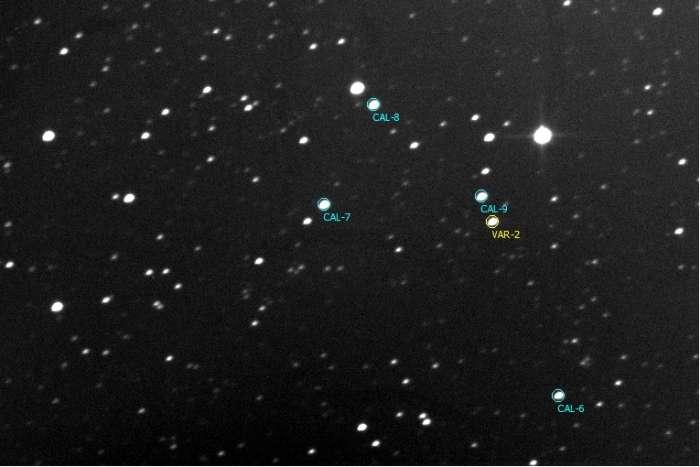Chart - TrES-1, JD 2456168.29105