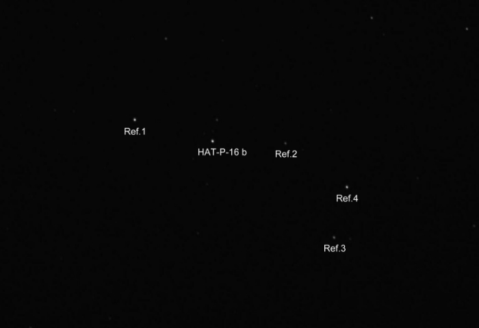 Chart - HAT-P-16, JD 2456229.47571