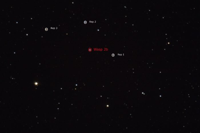 Chart - WASP-2, JD 2456236.24800