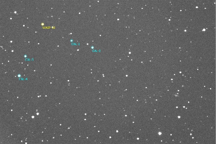 Chart - WASP-10, JD 2456244.27699