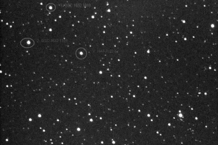 Chart - HAT-P-23, JD 2456169.42900