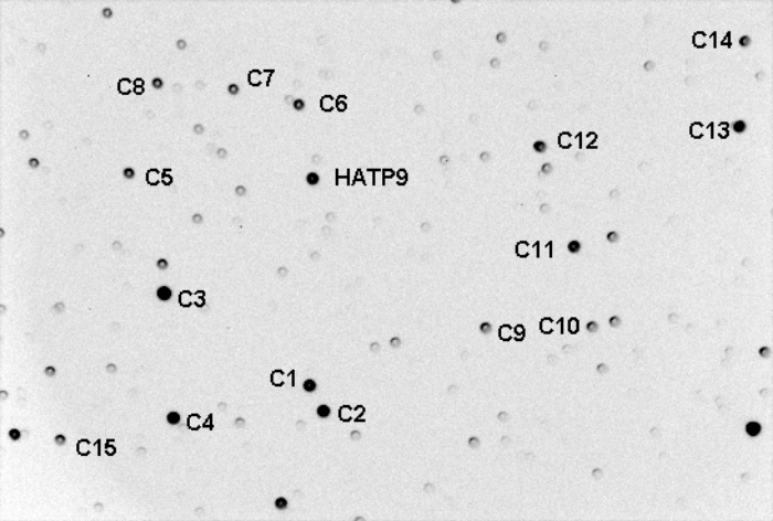 Chart - HAT-P-9, JD 2456304.73907