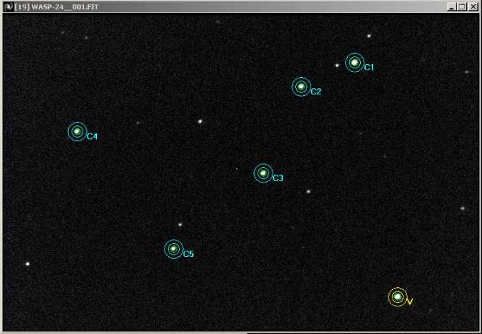 Chart - WASP-24, JD 2456408.72170