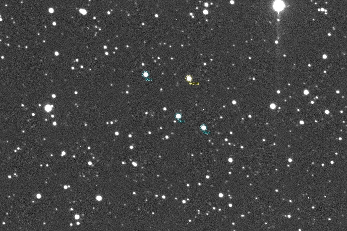 Chart - WASP-2, JD 2456507.40286