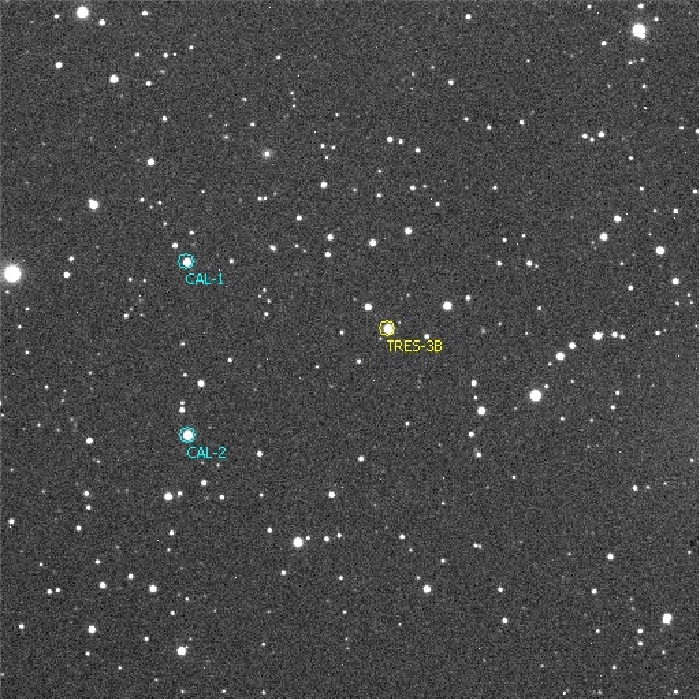 Chart - TrES-3, JD 2456551.35416