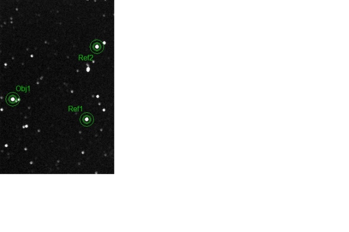 Chart - WASP-3, JD 2456561.28021