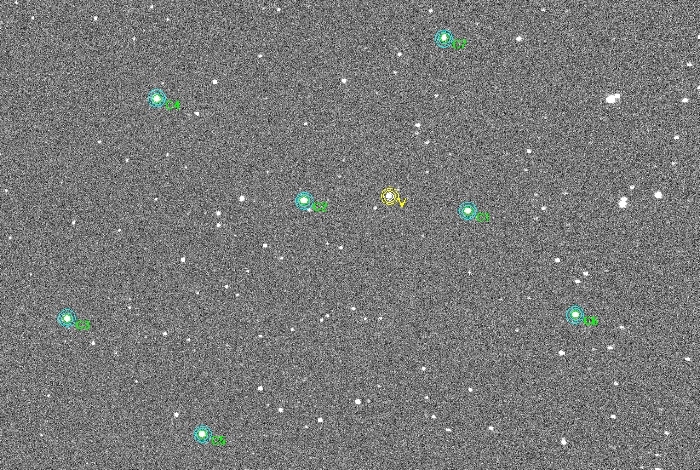 Chart - WASP-1, JD 2456631.45262
