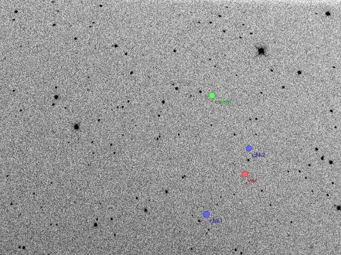 Chart - WASP-56, JD 2456746.42184