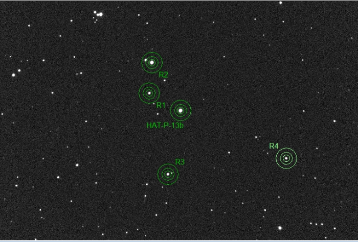 Chart - HAT-P-13, JD 2456745.41590