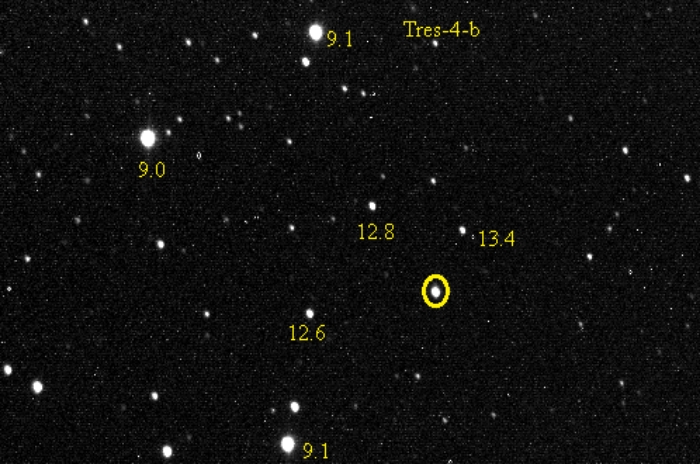 Chart - TrES-4, JD 2456768.32373