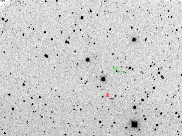 Chart - WASP-103, JD 2456809.36347