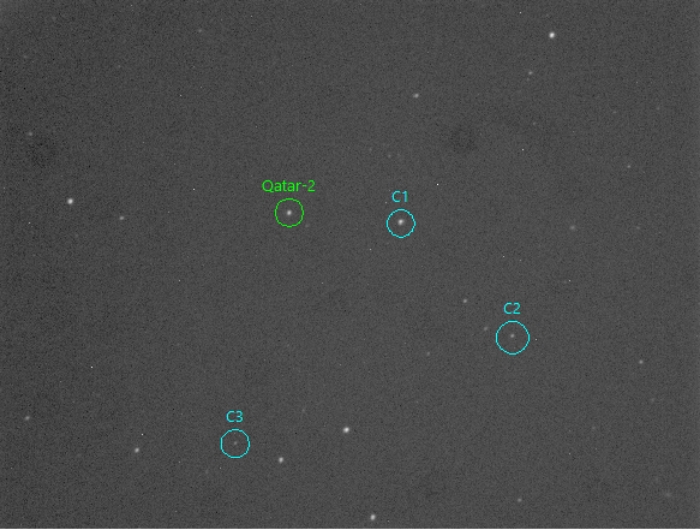 Chart - Qatar-2, JD 2456827.65600