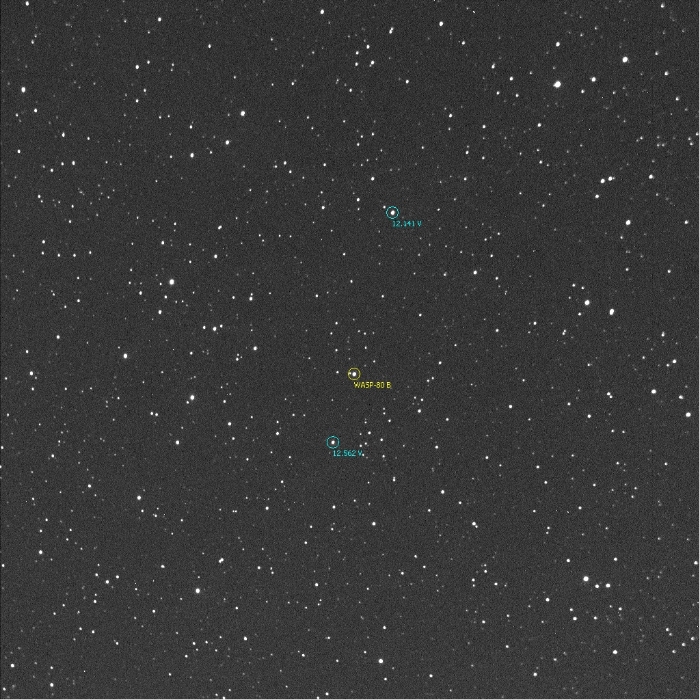 Chart - WASP-80, JD 2456855.46008