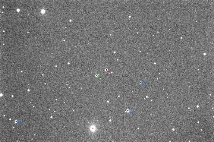 Chart - WASP-4, JD 2456885.69550