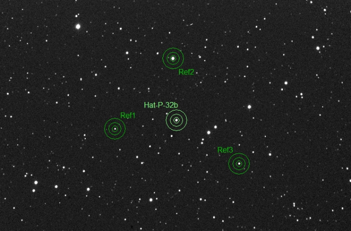 Chart - HAT-P-32, JD 2456927.30269
