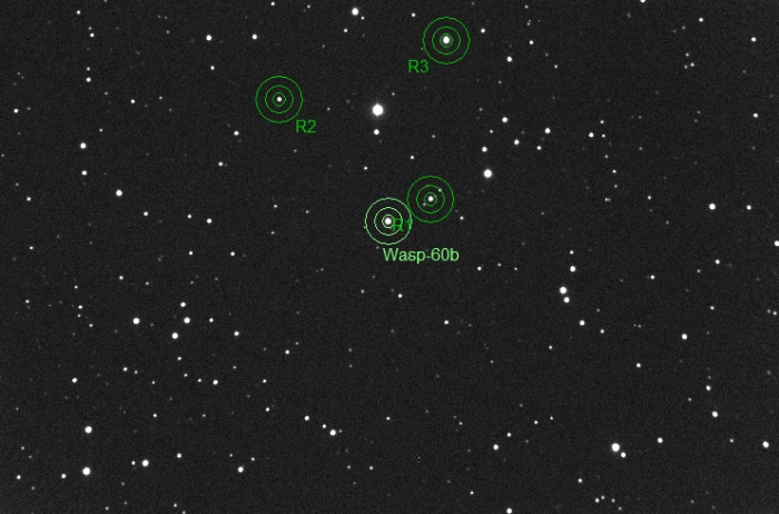 Chart - WASP-60, JD 2456926.50226