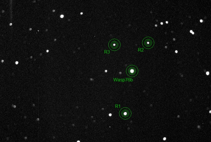 Chart - WASP-76, JD 2456949.36263