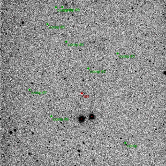 Chart - WASP-6, JD 2456955.75270