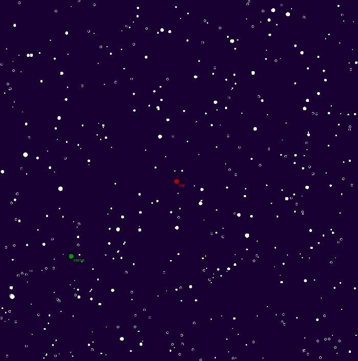 Chart - WASP-52, JD 2456957.23743