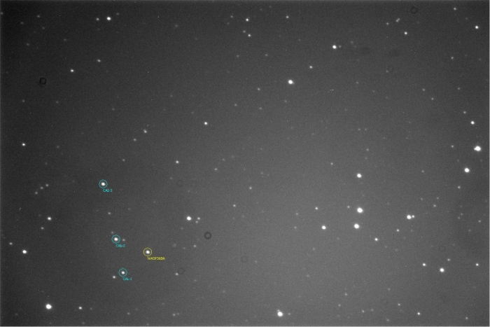 Chart - WASP-36, JD 2457093.28833