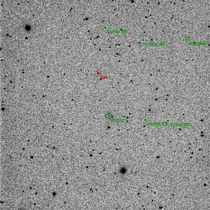 Chart - WASP-31, JD 2457099.92447