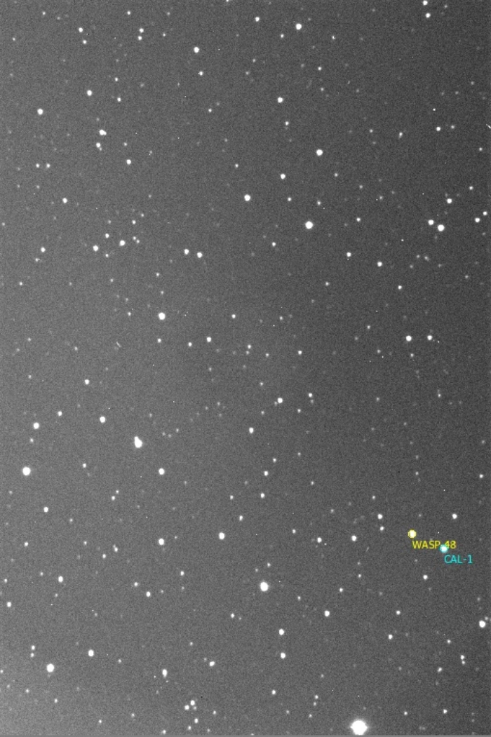 Chart - WASP-48, JD 2457169.38229