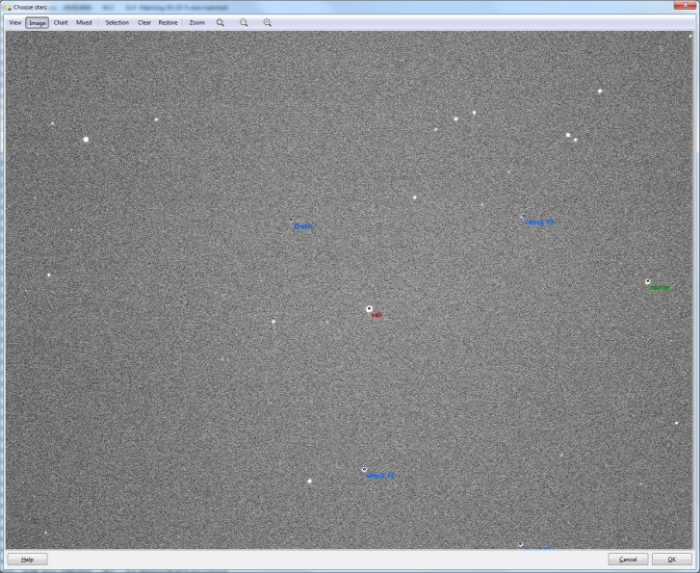 Chart - WASP-76, JD 2457360.20468