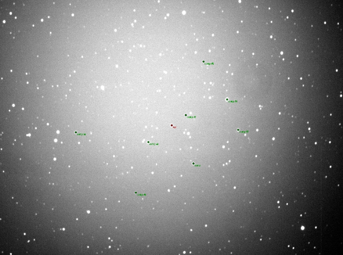 Chart - WASP-36, JD 2457465.31808