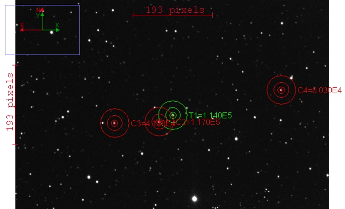 Chart - WASP-48, JD 2457514.53946