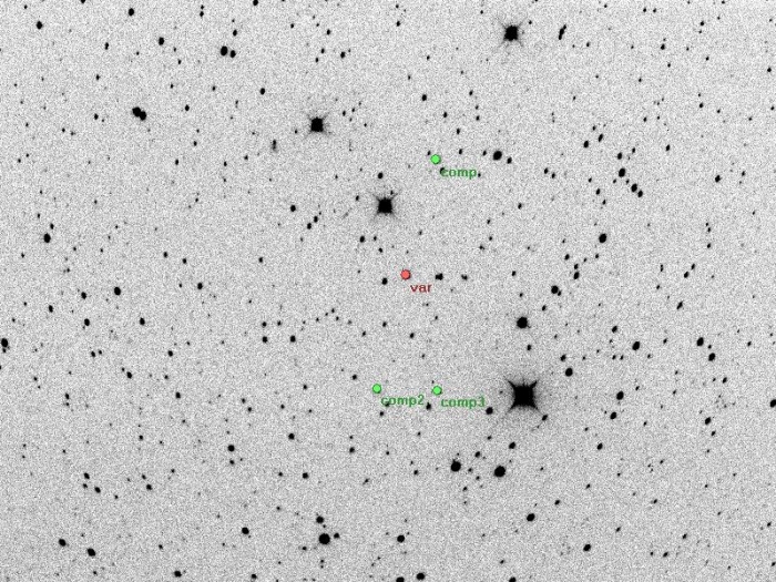Chart - WASP-103, JD 2457517.38428