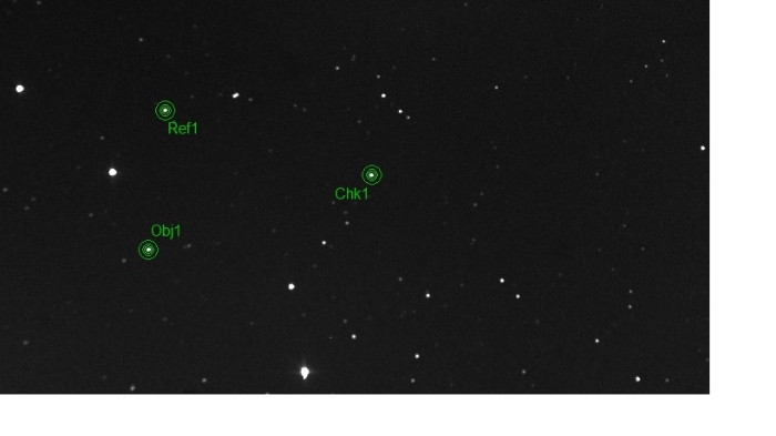 Chart - WASP-103, JD 2457530.35148