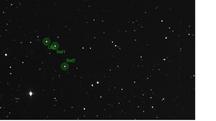 Chart - WASP-48, JD 2457557.38376