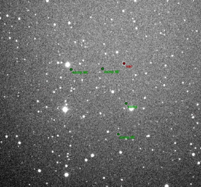 Chart - TrES-4, JD 2457564.38499