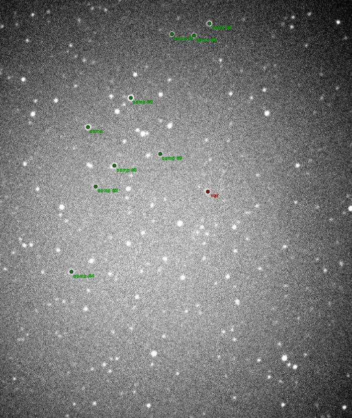 Chart - WASP-80, JD 2457573.38053