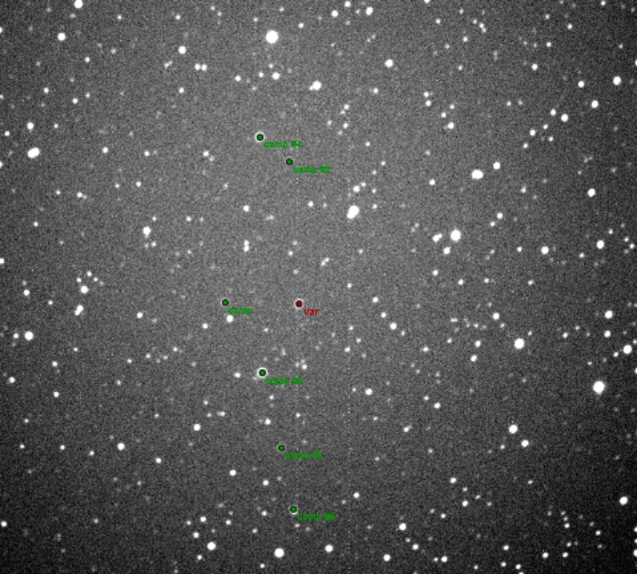 Chart - HAT-P-5, JD 2457593.42671