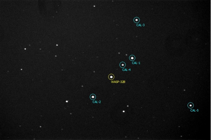 Chart - WASP-32, JD 2457619.53960