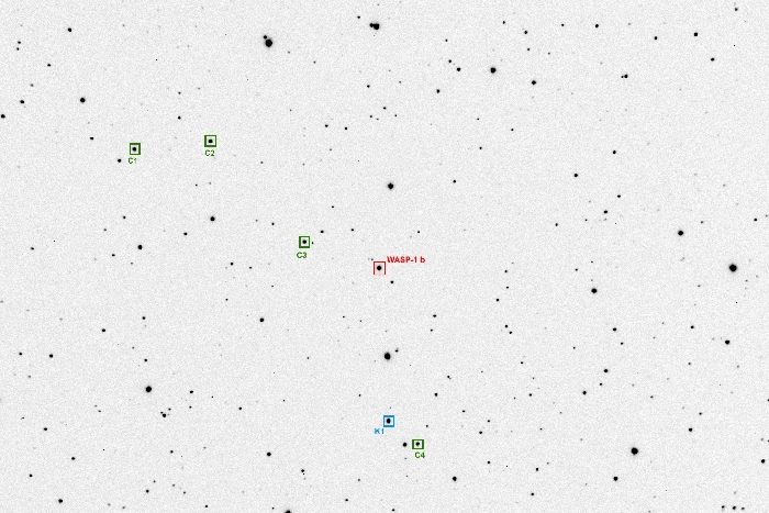 Chart - WASP-1, JD 2457639.37970