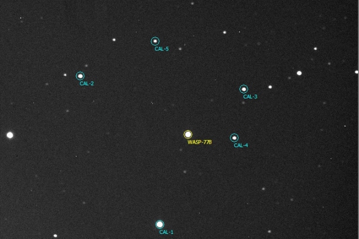 Chart - WASP-77, JD 2457661.53476