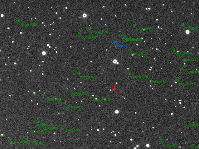 Chart - WASP-1, JD 2455807.37155