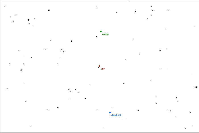 Chart - WASP-26, JD 2457689.98500