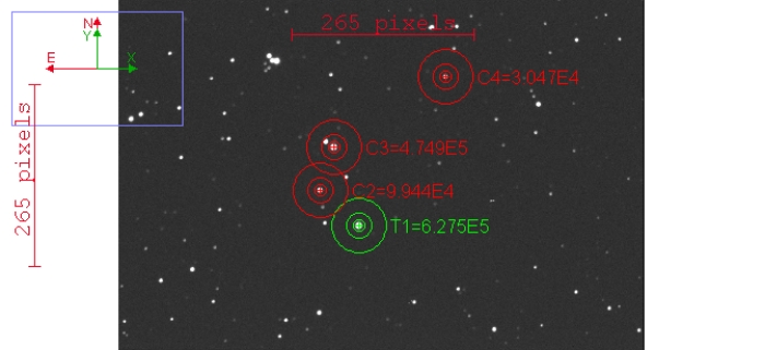 Chart - HAT-P-13, JD 2457754.40726