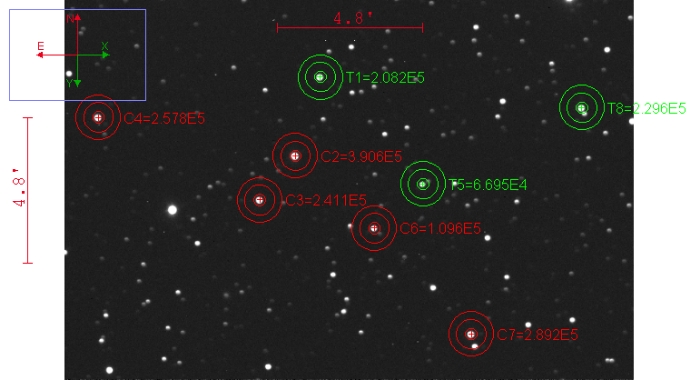 Chart - WASP-23, JD 2457784.56639