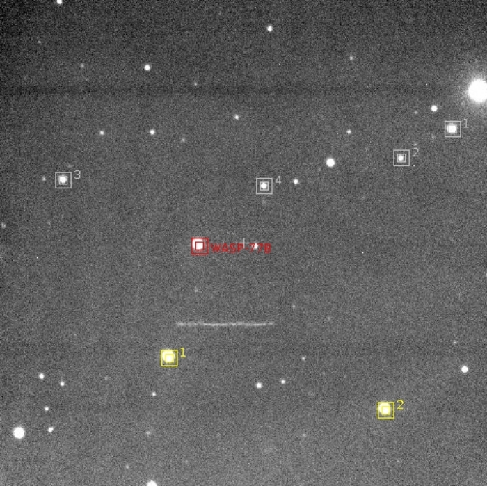 Chart - WASP-77, JD 2457762.18461