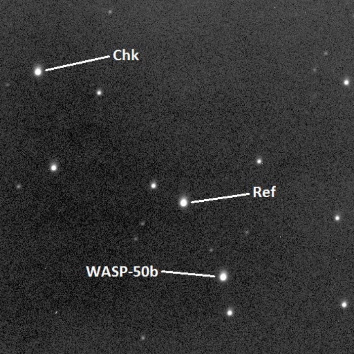 Chart - WASP-50, JD 2457685.65100