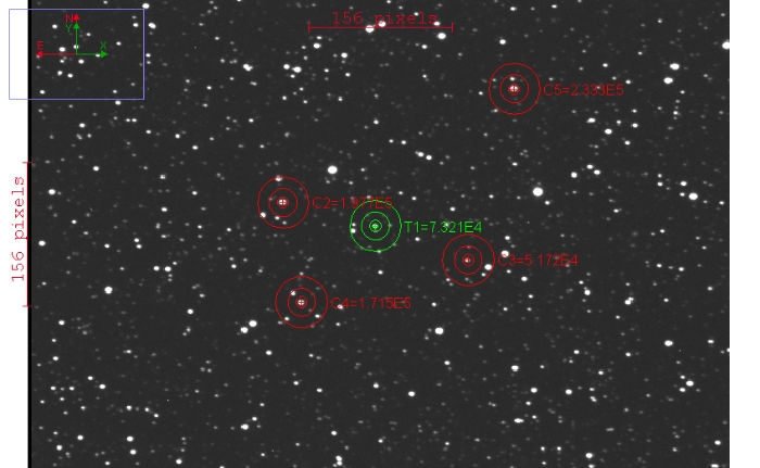 Chart - Kepler-15, JD 2457900.39294