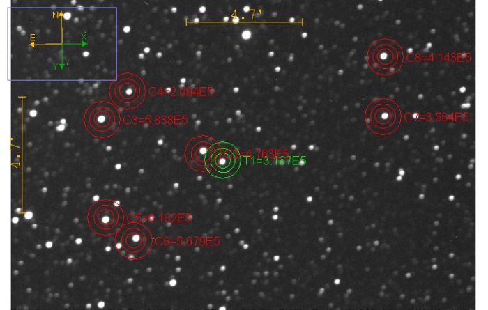 Chart - CoRoT-2, JD 2457911.68877