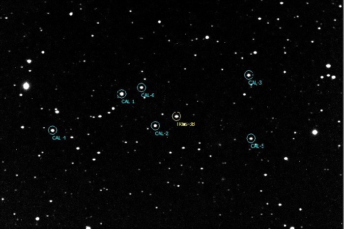 Chart - TrES-3, JD 2457946.37399