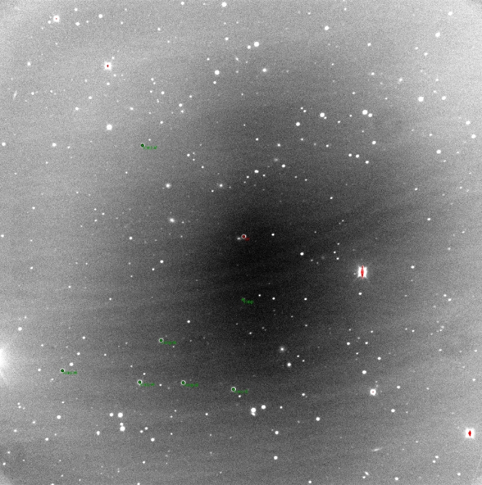Chart - WASP-92, JD 2457964.35740