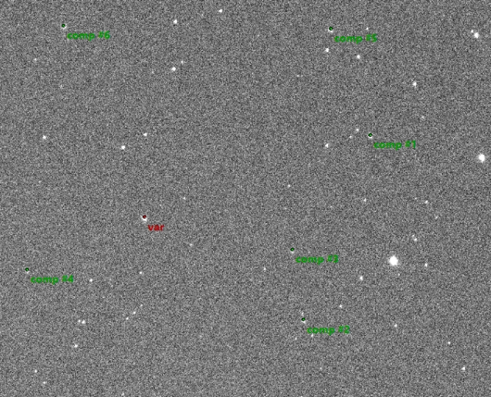 Chart - WASP-76, JD 2457995.42855