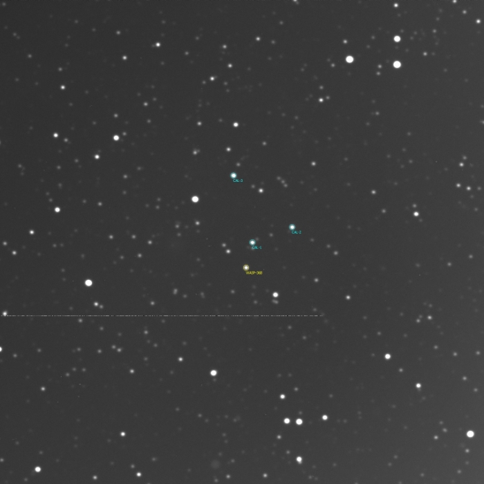 Chart - WASP-36, JD 2458072.54569